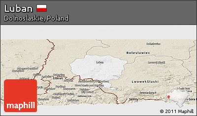 Classic Style Panoramic Map of Luban