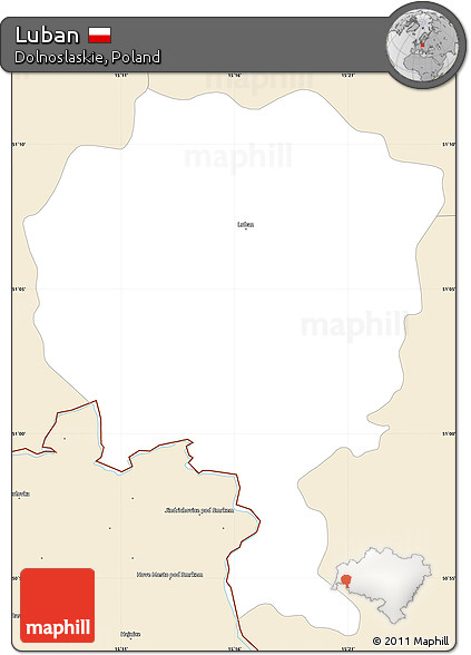 Classic Style Simple Map of Luban