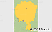 Savanna Style Simple Map of Luban