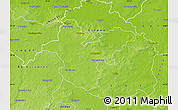 Physical Map of Polkowice
