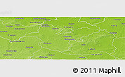 Physical Panoramic Map of Polkowice