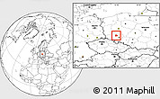 Blank Location Map of Wolow