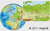 Physical Location Map of Wolow