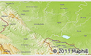 Physical 3D Map of Zabkowice Slaskie