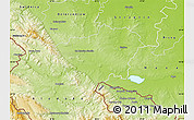Physical Map of Zabkowice Slaskie