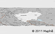 Gray Panoramic Map of Zabkowice Slaskie