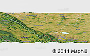 Satellite Panoramic Map of Zabkowice Slaskie