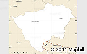 Classic Style Simple Map of Zabkowice Slaskie