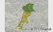 Satellite 3D Map of Zgorzelec, lighten, semi-desaturated