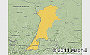 Savanna Style 3D Map of Zgorzelec