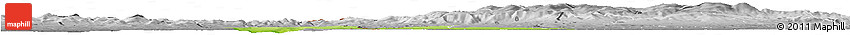 Physical Horizon Map of Zgorzelec, desaturated
