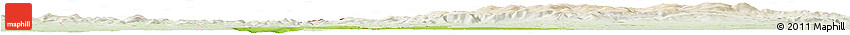 Physical Horizon Map of Zgorzelec, lighten