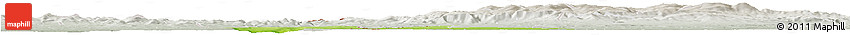 Physical Horizon Map of Zgorzelec, lighten, semi-desaturated