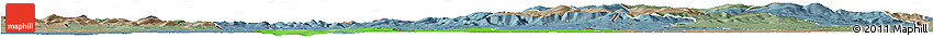 Political Horizon Map of Zgorzelec, semi-desaturated