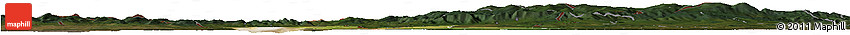 Satellite Horizon Map of Zgorzelec, darken