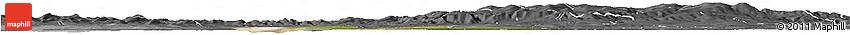 Satellite Horizon Map of Zgorzelec, desaturated