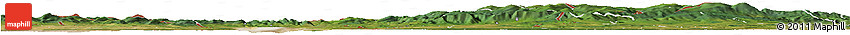 Satellite Horizon Map of Zgorzelec