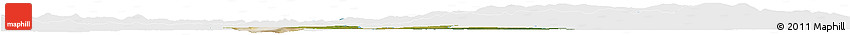 Satellite Horizon Map of Zgorzelec, single color outside