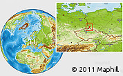 Physical Location Map of Zgorzelec