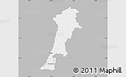 Gray Map of Zgorzelec, single color outside