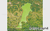Physical Map of Zgorzelec, satellite outside