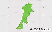 Political Map of Zgorzelec, cropped outside