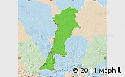 Political Map of Zgorzelec, lighten