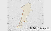 Shaded Relief Map of Zgorzelec, lighten, desaturated
