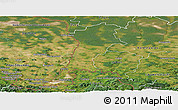 Satellite Panoramic Map of Zgorzelec