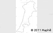 Blank Simple Map of Zgorzelec, cropped outside, no labels