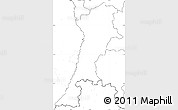 Blank Simple Map of Zgorzelec, no labels