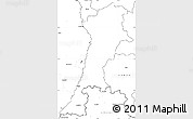 Blank Simple Map of Zgorzelec