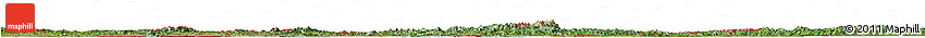 Flag Horizon Map of Poland, satellite outside
