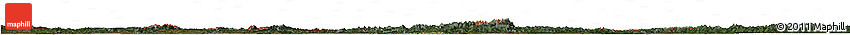 Satellite Horizon Map of Poland, darken, land only