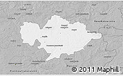 Gray 3D Map of Tomaszow Mazowiecki