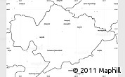 Blank Simple Map of Tomaszow Mazowiecki