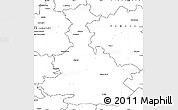 Blank Simple Map of Bilgoraj