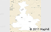 Classic Style Simple Map of Bilgoraj