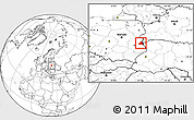 Blank Location Map of Wlodawa