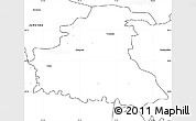 Blank Simple Map of Chrzanow