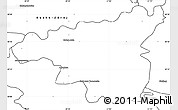 Blank Simple Map of Dabrowa Tarnowska
