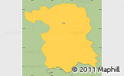 Savanna Style Simple Map of Gorlice