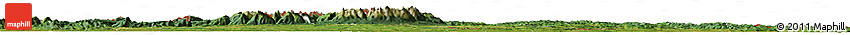 Satellite Horizon Map of Malopolske