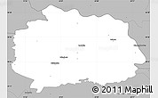 Gray Simple Map of Miechow