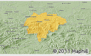 Savanna Style 3D Map of Myslenice