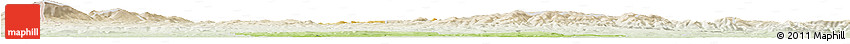 Physical Horizon Map of Myslenice, lighten