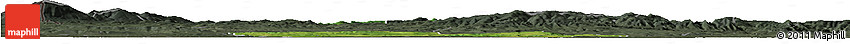Satellite Horizon Map of Myslenice, darken, semi-desaturated