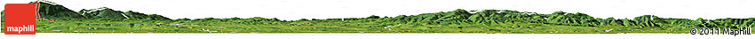 Satellite Horizon Map of Myslenice