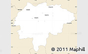 Classic Style Simple Map of Myslenice
