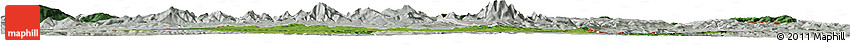 Satellite Horizon Map of Nowy Targ, lighten, semi-desaturated